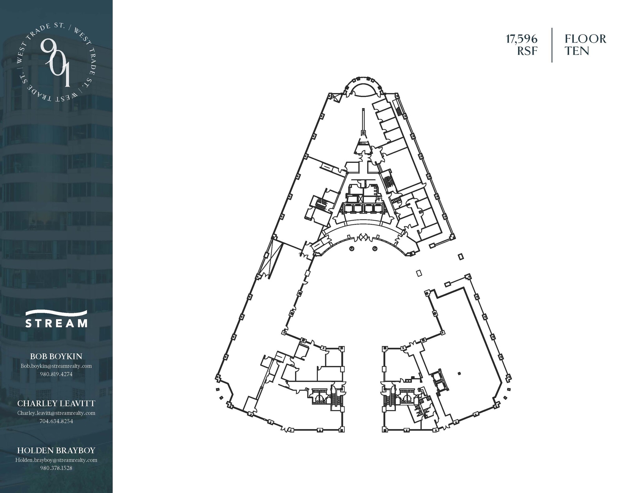 901 W Trade St, Charlotte, NC for lease Floor Plan- Image 1 of 1