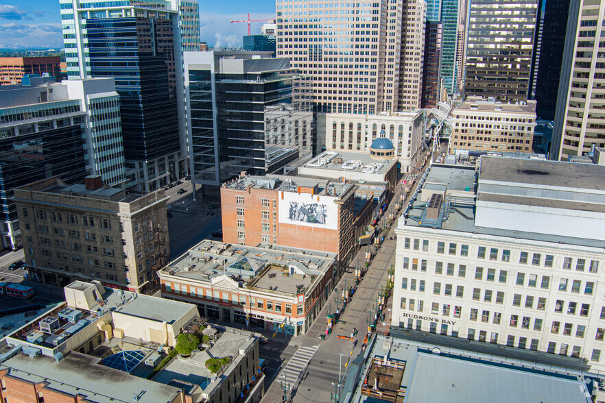 209 8th Ave SW, Calgary, AB for lease - Aerial - Image 3 of 4