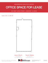 200 W 22nd St, Lombard, IL for lease Floor Plan- Image 1 of 1