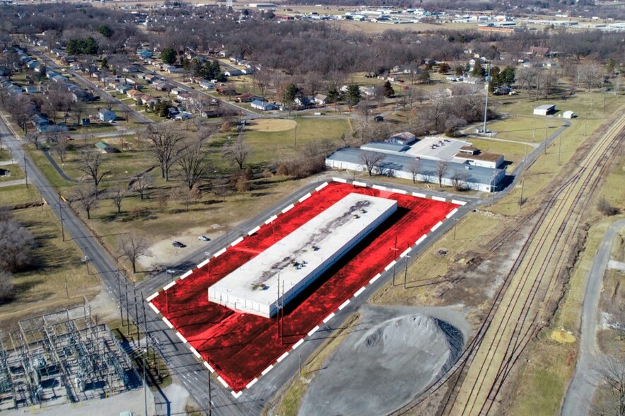 1015 W Jefferson St, Vandalia, IL for lease - Aerial - Image 2 of 6