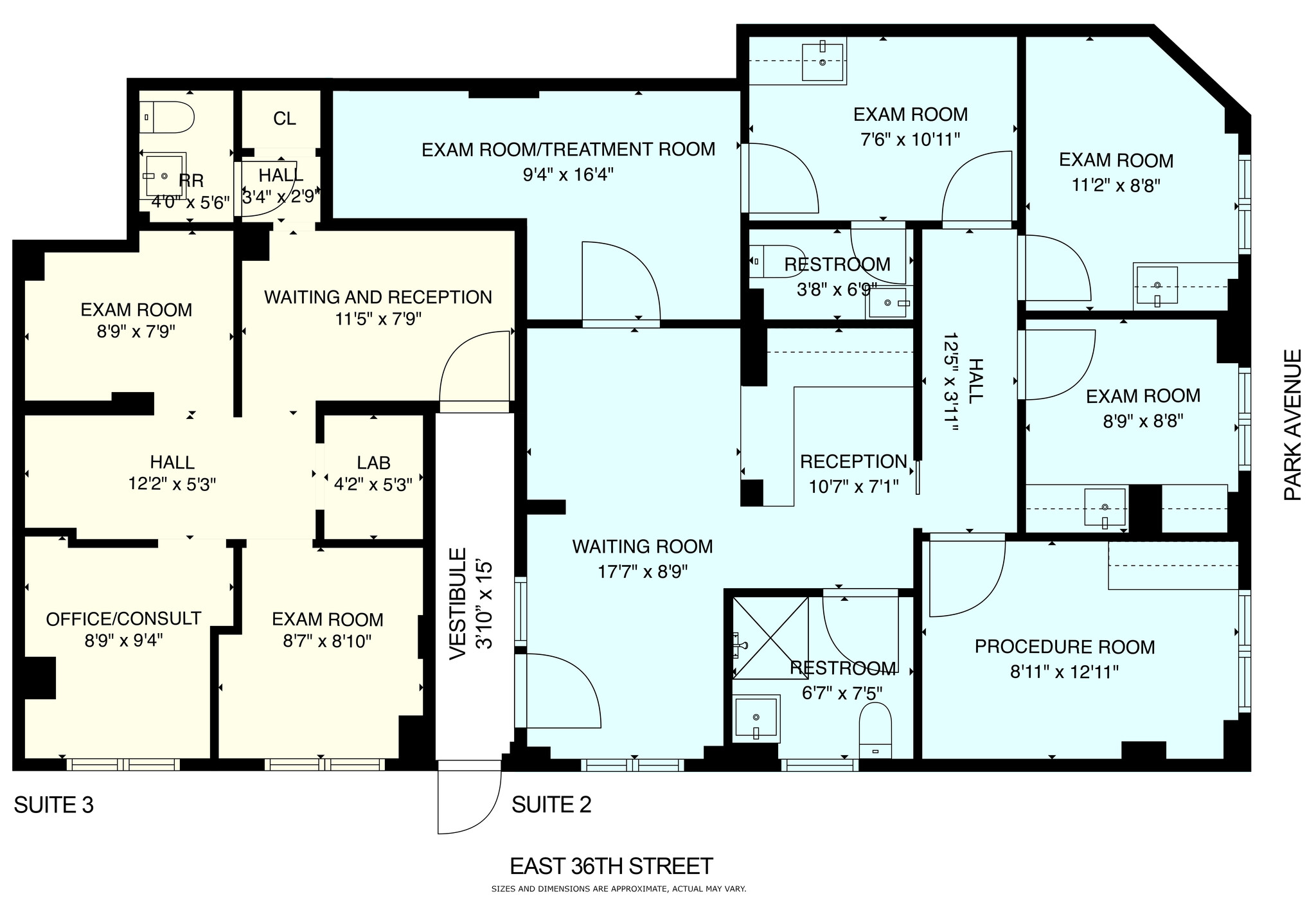 40 Park Ave, New York, NY for lease Floor Plan- Image 1 of 10