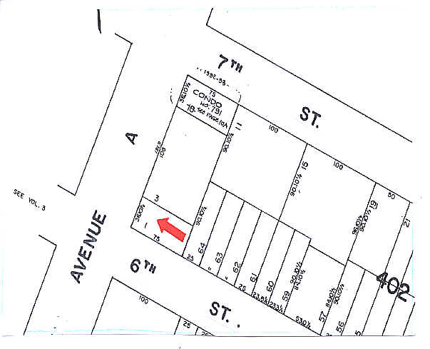 94-96 Avenue A, New York, NY for lease - Plat Map - Image 2 of 33