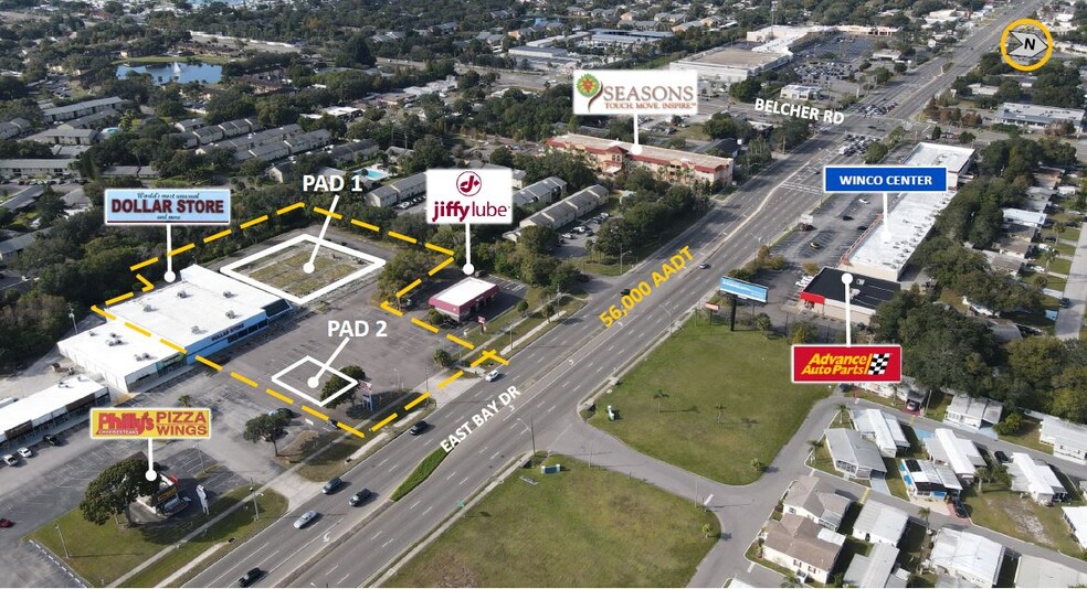 4315 E Bay Dr, Clearwater, FL for lease - Building Photo - Image 1 of 5