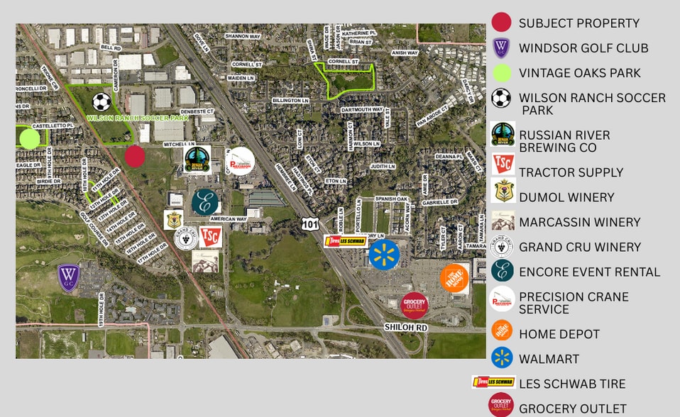 900 Mitchell Ln, Windsor, CA for sale - Building Photo - Image 2 of 8