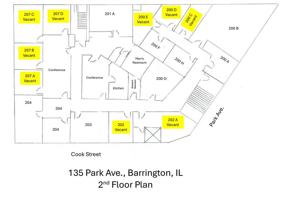 135 Park Ave, Barrington, IL for lease Building Photo- Image 1 of 1