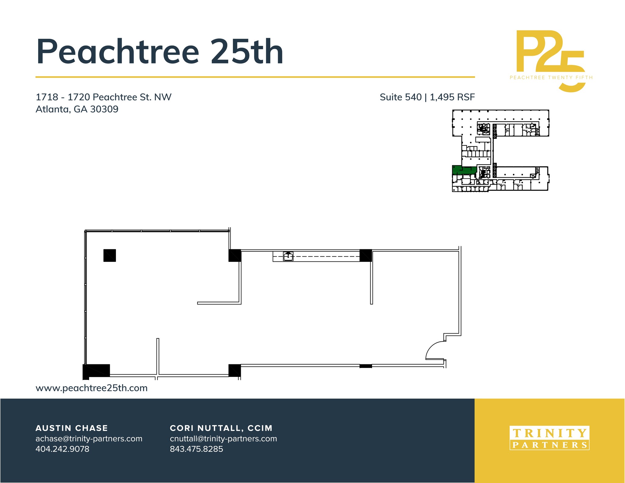 1718-1720 NW Peachtree St, Atlanta, GA for lease Site Plan- Image 1 of 1