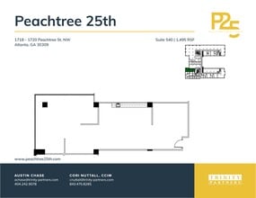 1718-1720 NW Peachtree St, Atlanta, GA for lease Site Plan- Image 1 of 1