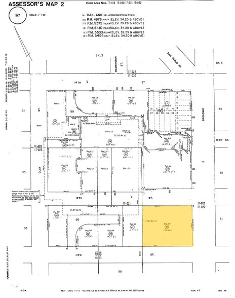 1111 Broadway, Oakland, CA for lease - Plat Map - Image 2 of 48