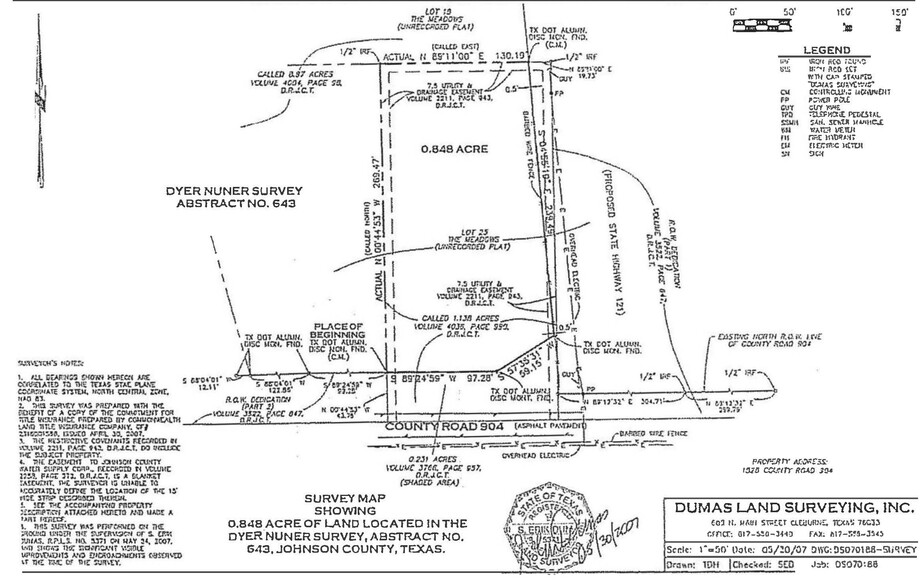 1900-1912 Cr 904, Cleburne, Tx - Joshua, Tx For Sale 