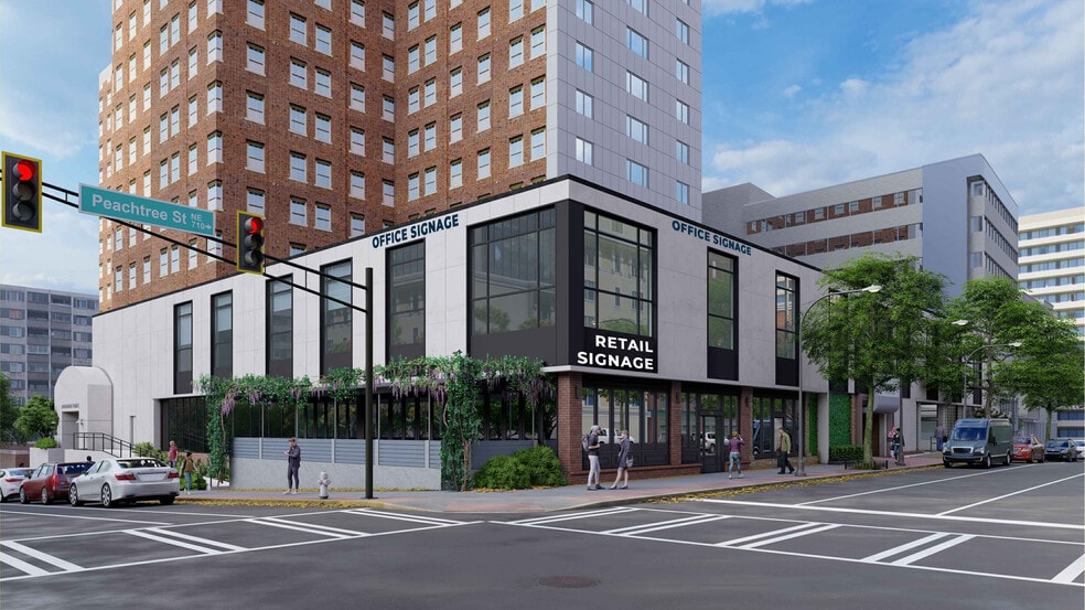 710 Peachtree St NE, Atlanta, GA for lease - Building Photo - Image 2 of 6
