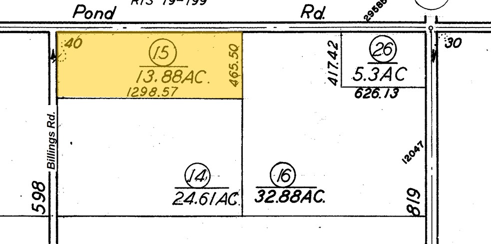 29513 Pond Rd, Mc Farland, CA for sale - Plat Map - Image 2 of 12