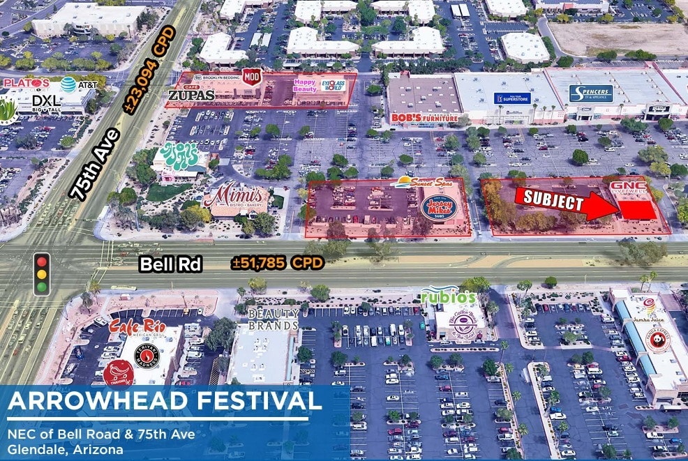 7320-7340 W Bell Rd, Glendale, AZ for lease Building Photo- Image 1 of 2