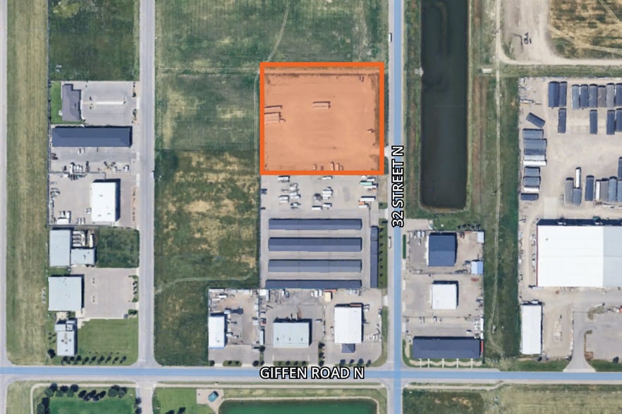 3790 32nd St N, Lethbridge, AB for sale - Aerial - Image 2 of 2