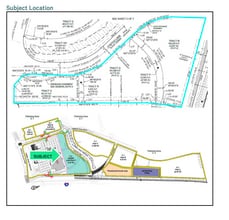 101 Dawson Dr, Castle Rock, CO for lease Plat Map- Image 1 of 7