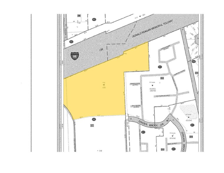 3025 Highland Pky, Downers Grove, IL for sale - Plat Map - Image 1 of 1