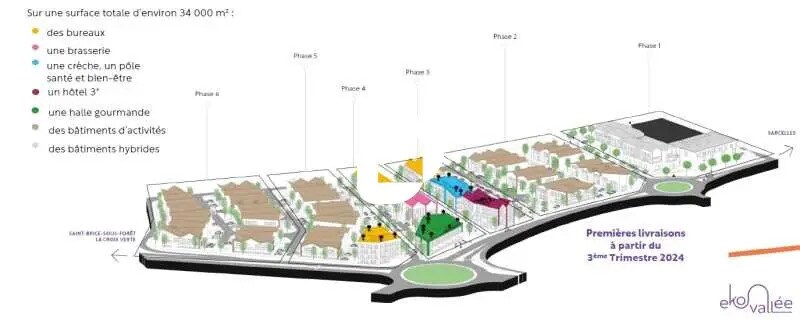 Retail in Groslay for sale - Site Plan - Image 1 of 2