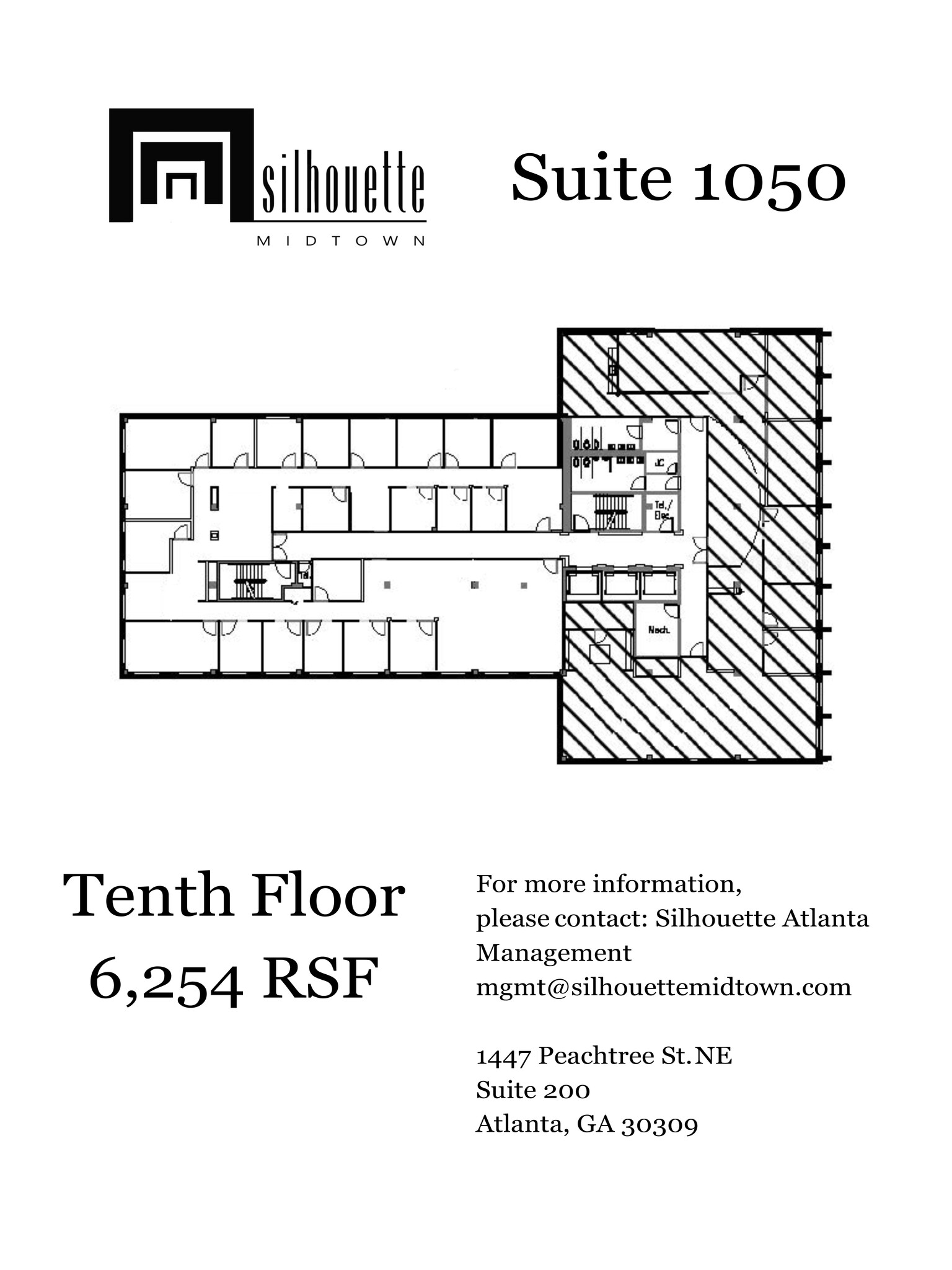 1447 Peachtree St NE, Atlanta, GA for lease Site Plan- Image 1 of 1