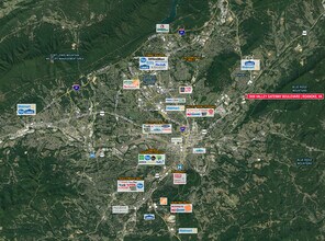 3939 Valley Gateway Blvd, Roanoke, VA - AERIAL  map view