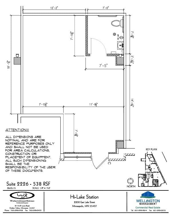 2220 E Lake St, Minneapolis, MN for lease Floor Plan- Image 1 of 1