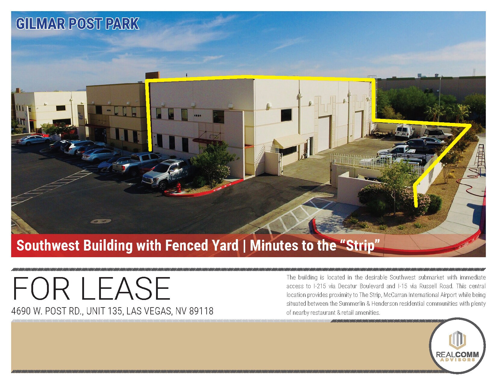 4690 W Post Rd, Las Vegas, NV for sale Building Photo- Image 1 of 1