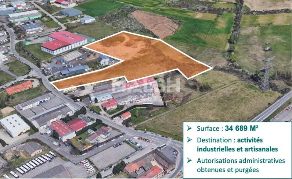 Land in Saint-Laurent-d'Agny for sale - Aerial - Image 3 of 6