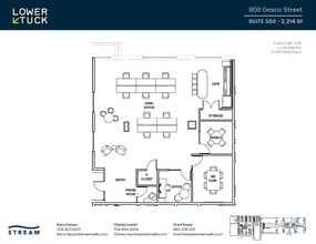 800 Gesco St, Charlotte, NC for lease Floor Plan- Image 1 of 1