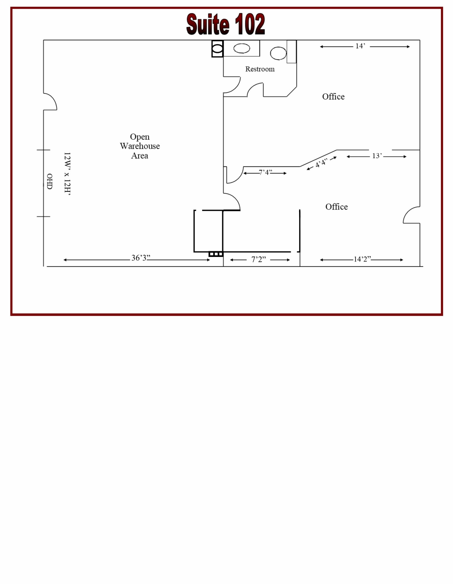 2324 E Euclid Ave, Spokane, WA for lease Floor Plan- Image 1 of 1