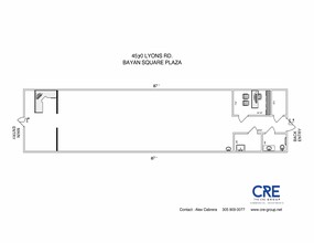 4570 Lyons Rd, Coconut Creek, FL for lease Floor Plan- Image 2 of 14