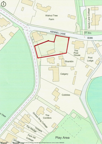 Church Rd, Windlesham for sale - Site Plan - Image 3 of 3