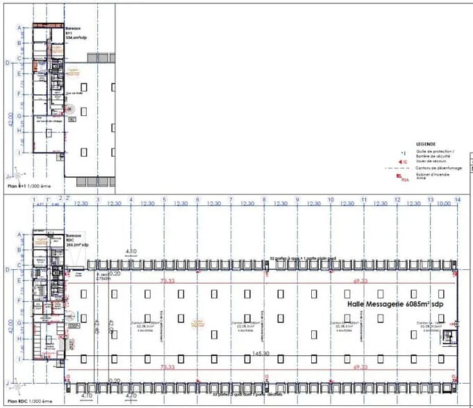 Flex in department 69 for lease - Floor Plan - Image 2 of 3