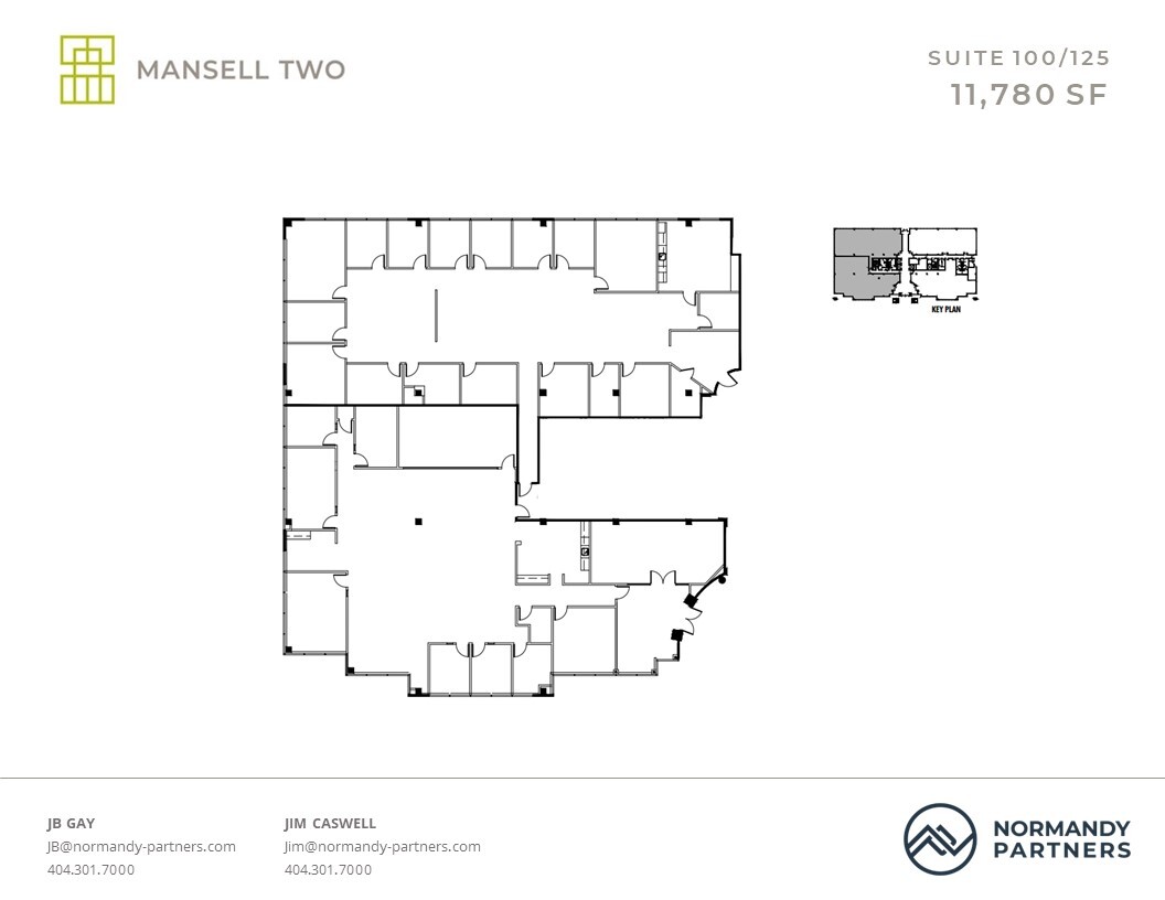 3650 Mansell Rd, Alpharetta, GA for lease Floor Plan- Image 1 of 1