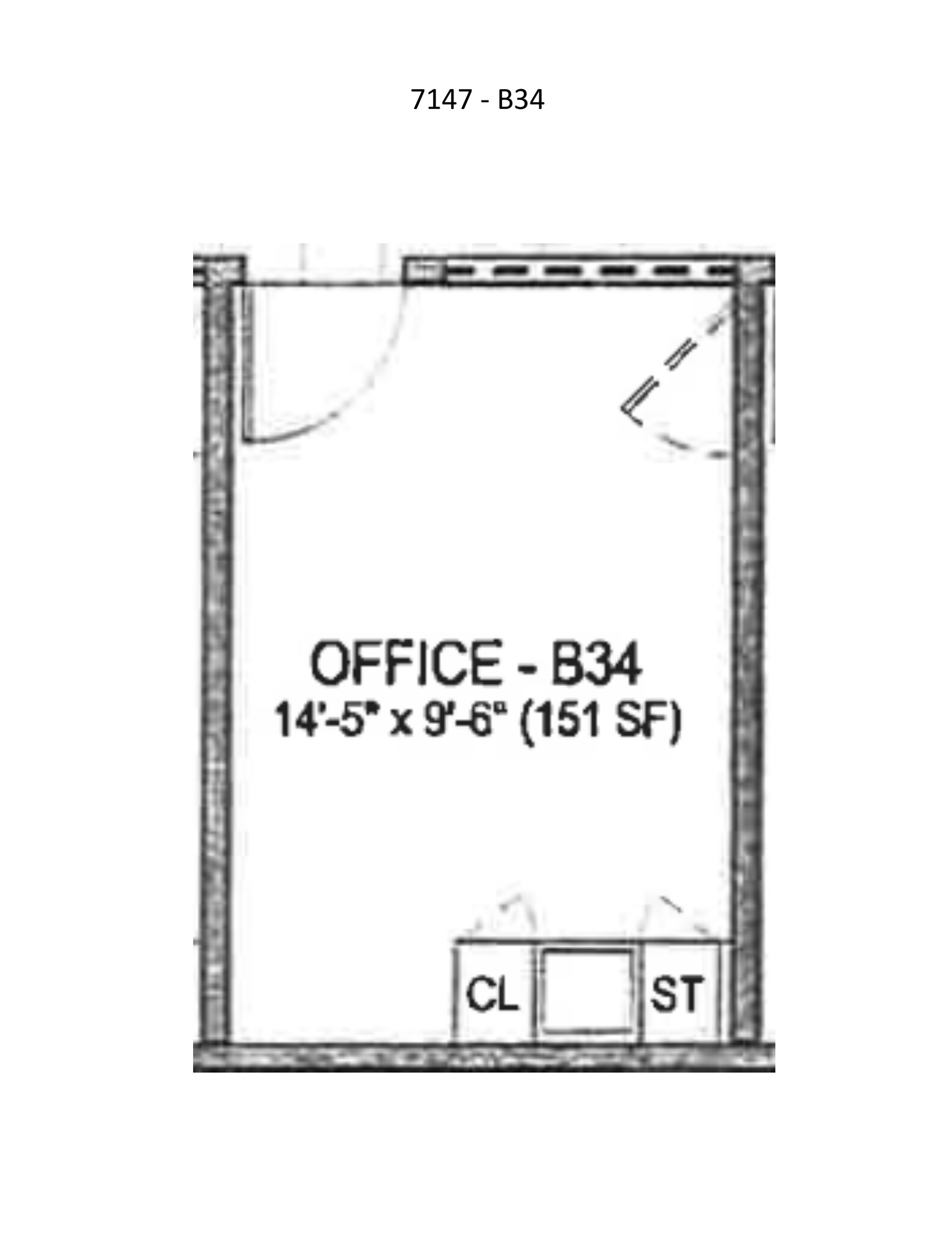 7137-7161 E Rancho Vista Dr, Scottsdale, AZ for lease Site Plan- Image 1 of 1