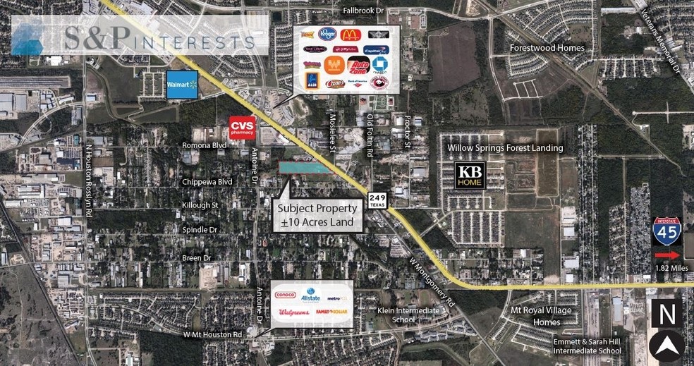 12127 Highway 249, Houston, TX for sale - Building Photo - Image 1 of 1