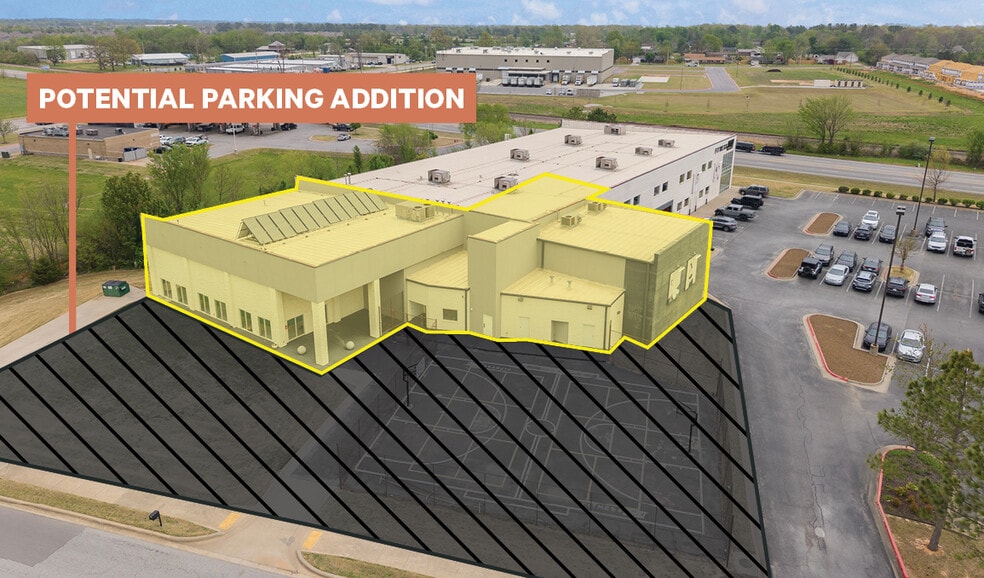 1607 Empire St, Lowell, AR for lease - Building Photo - Image 3 of 9