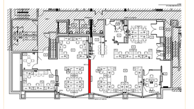 1155-1187 Queen St W, Toronto, ON for lease Floor Plan- Image 1 of 1