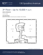 130 Spadina Ave, Toronto, ON for lease Site Plan- Image 1 of 9