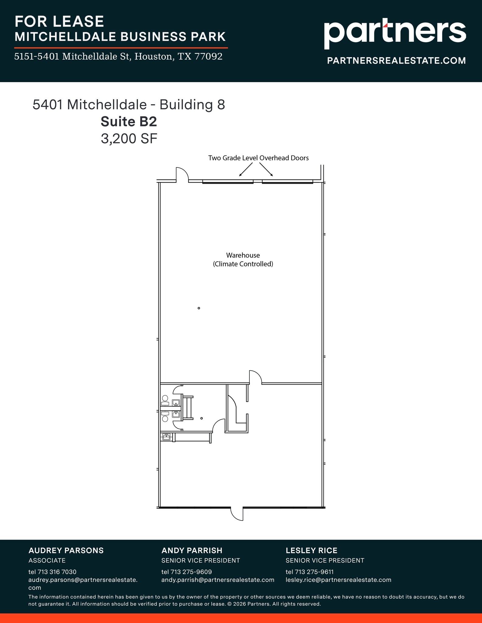 5151 Mitchelldale St, Houston, TX for lease Site Plan- Image 1 of 1