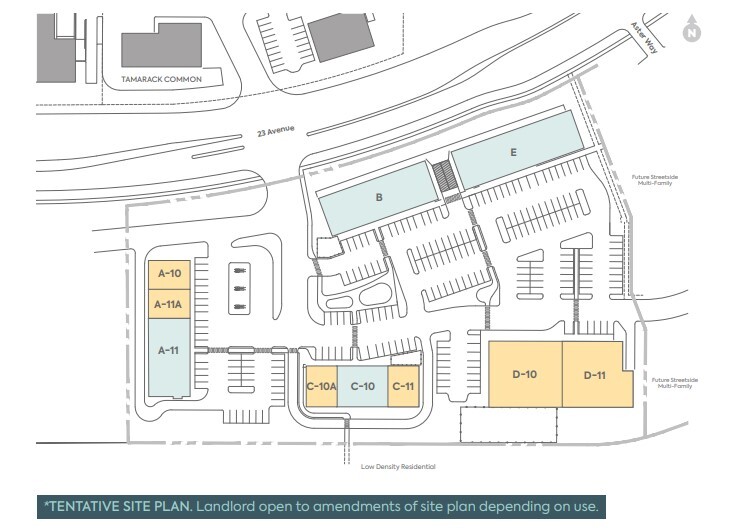 23 Avenue and 17 St, Edmonton, AB for lease Site Plan- Image 1 of 1