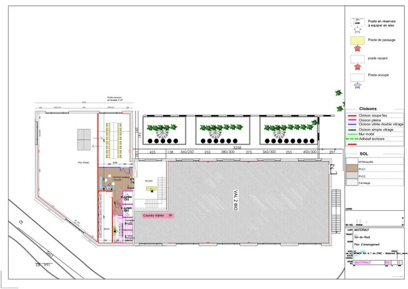 Office in Val-de-Reuil for lease - Floor Plan - Image 3 of 4