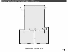 6909 SW 18th St, Boca Raton, FL for lease Floor Plan- Image 1 of 1