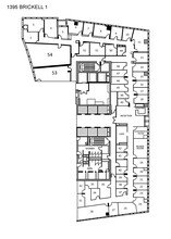 1395 Brickell Ave, Miami, FL for lease Floor Plan- Image 2 of 2