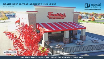 FREDDY'S - STREETSBORO, OH - NNN Property