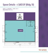 1571 N Resler Dr, El Paso, TX for lease Floor Plan- Image 1 of 1