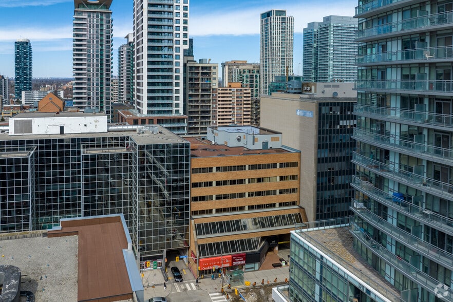 110 Eglinton Ave E, Toronto, ON for lease - Aerial - Image 3 of 3