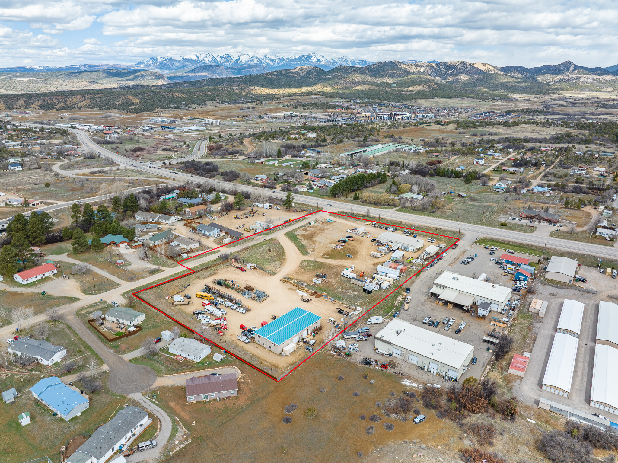 93 Silverview ln, Durango, CO for sale Aerial- Image 1 of 13