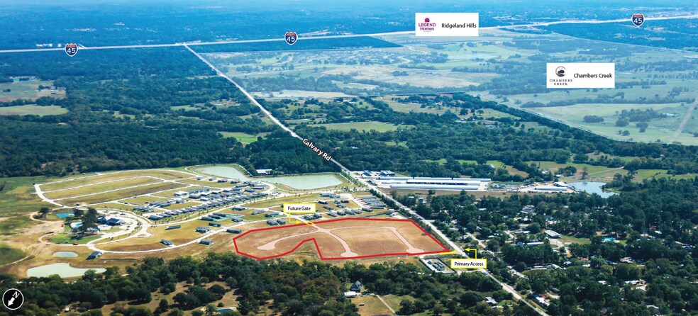 00 Calvary rd, Willis, TX for sale - Aerial - Image 1 of 1