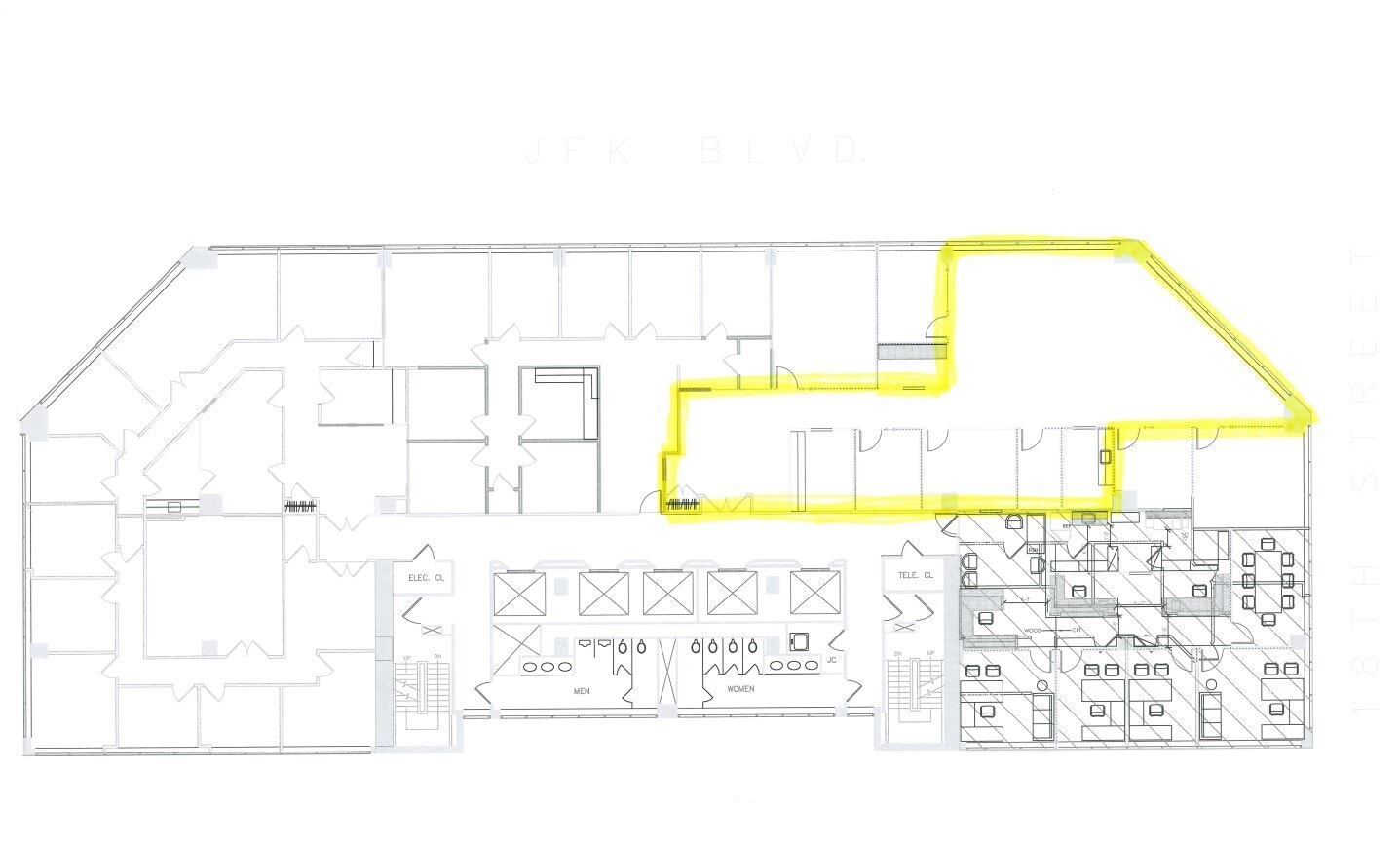 1800 John F Kennedy Blvd, Philadelphia, PA for lease Floor Plan- Image 1 of 1