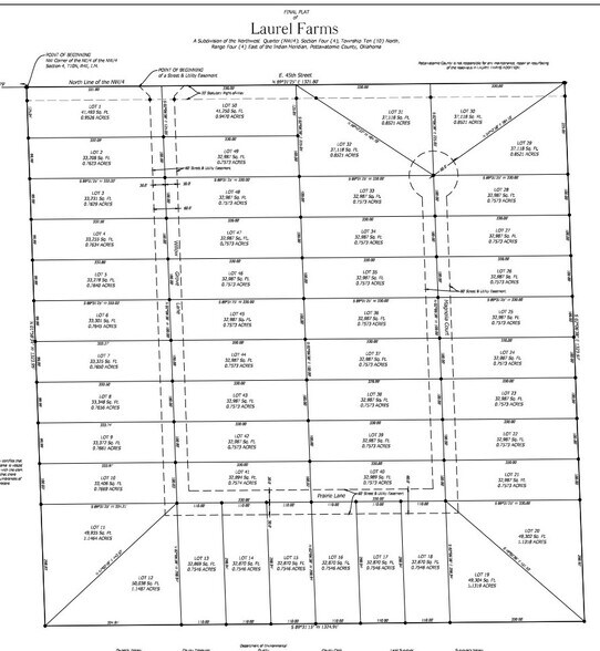 E 45th st, Shawnee, OK 74804 Laurel Farms