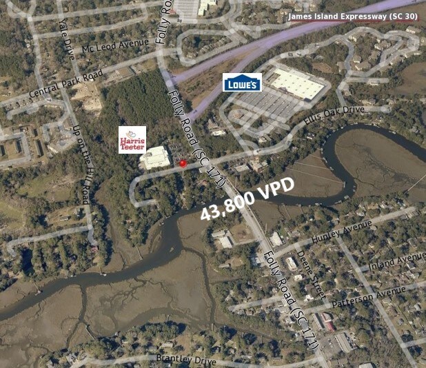 1715 Oak Point Rd, Charleston, SC for sale Aerial- Image 1 of 1