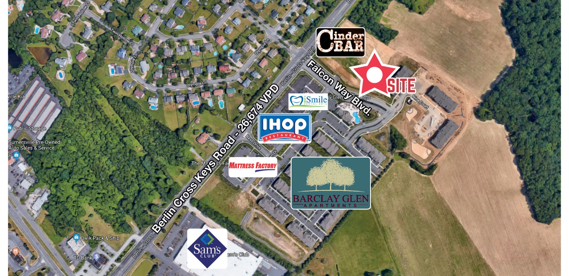 Berlin Cross Keys Rd, Williamstown, NJ 08094